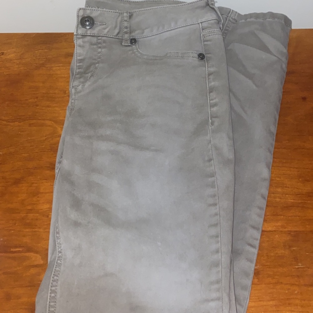 Gray pants